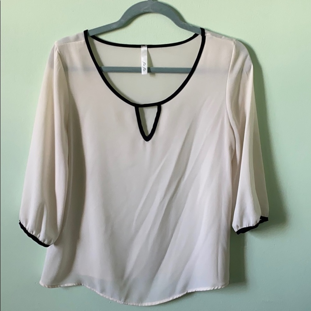 Sheer top